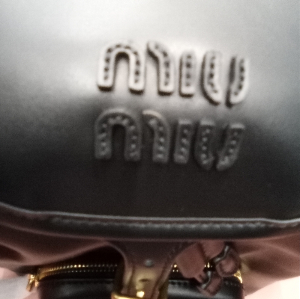 Miu Miu Elegant Black Backpack - Picture 4 of 16